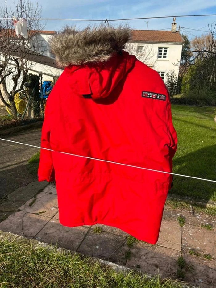 Blouson XXL rouge geographical norway - photo numéro 4