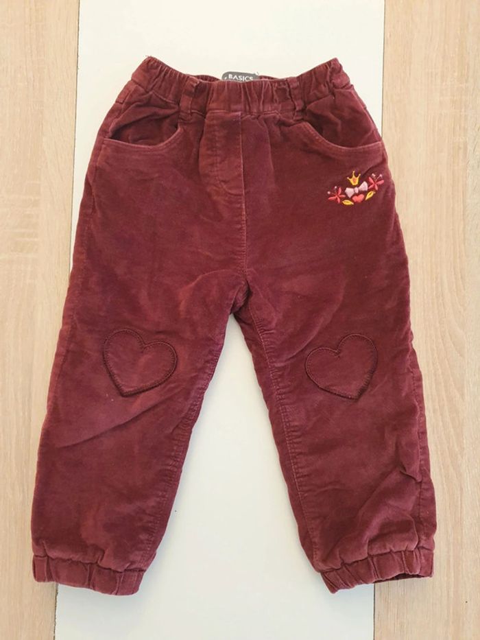Pantalon en velours Orchestra Taille 23 mois 86 cm - photo numéro 2