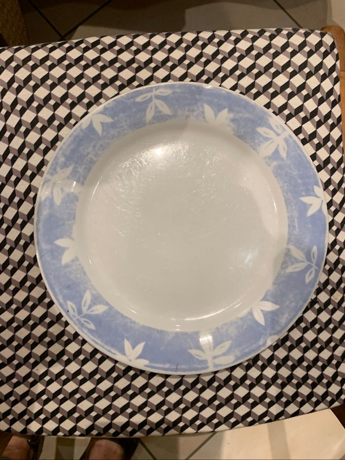 Lot de 5 grandes assiettes - photo numéro 2