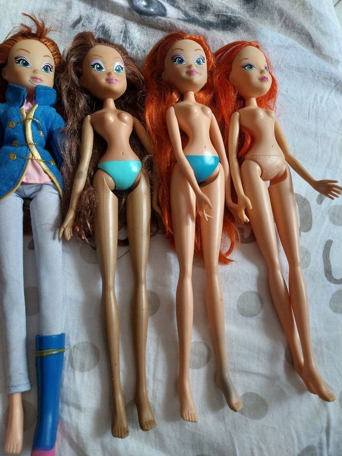 Lot de 7 poupées Winx Club Bloom Stella Musa Layla/Aisha saison 4 - photo numéro 6