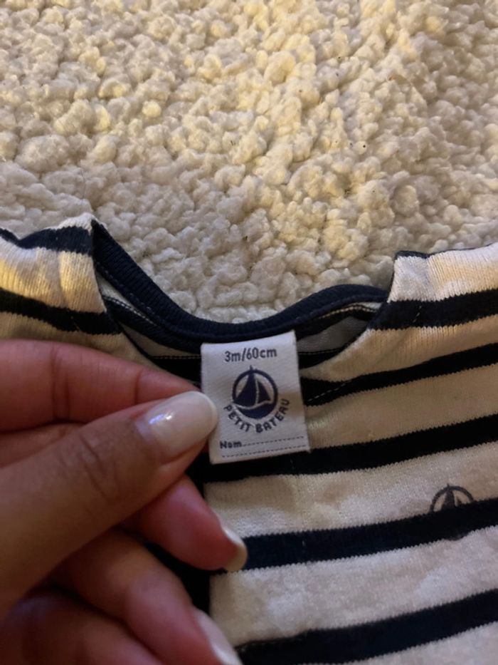 2 robes petit bateau 3 mois - photo numéro 5