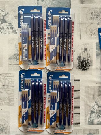 Étui stylos effaçables PILOT FRICTION OU KLEER