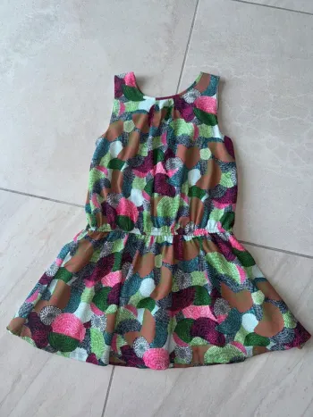 Robe fille fluide