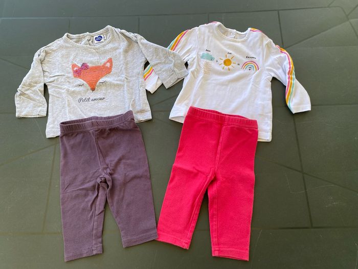 Lot de vêtements fille 6 mois - photo numéro 3