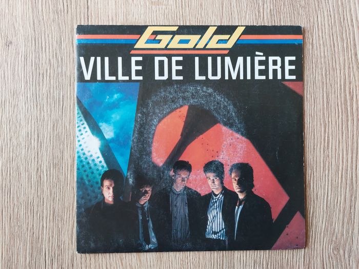 Disque vinyle 45 tours Gold "Ville de lumière" Années 80