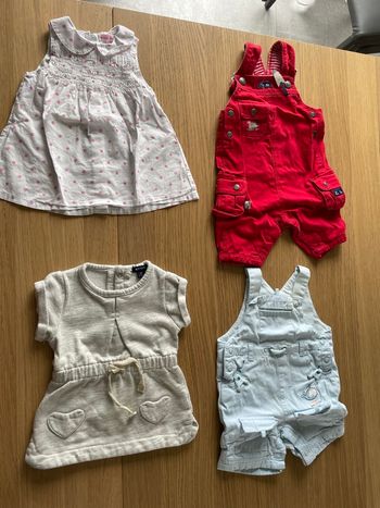 Lot de vêtement 1 mois (63 pièces)