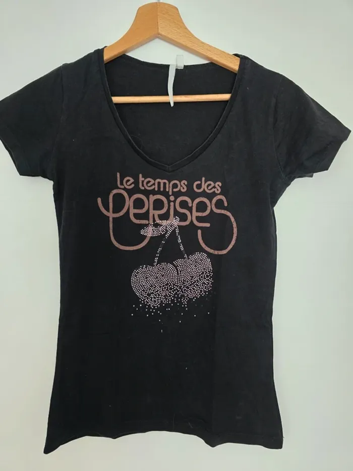 Tee shirt le temps des cerises