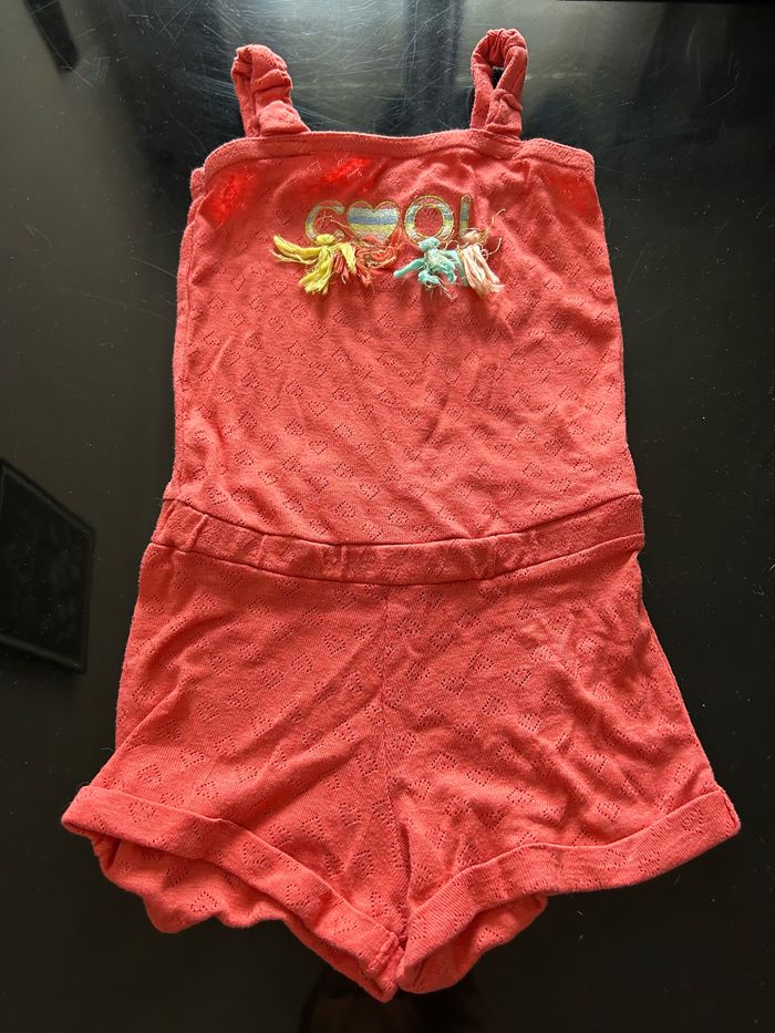 Combinaison cool orange 4 ans