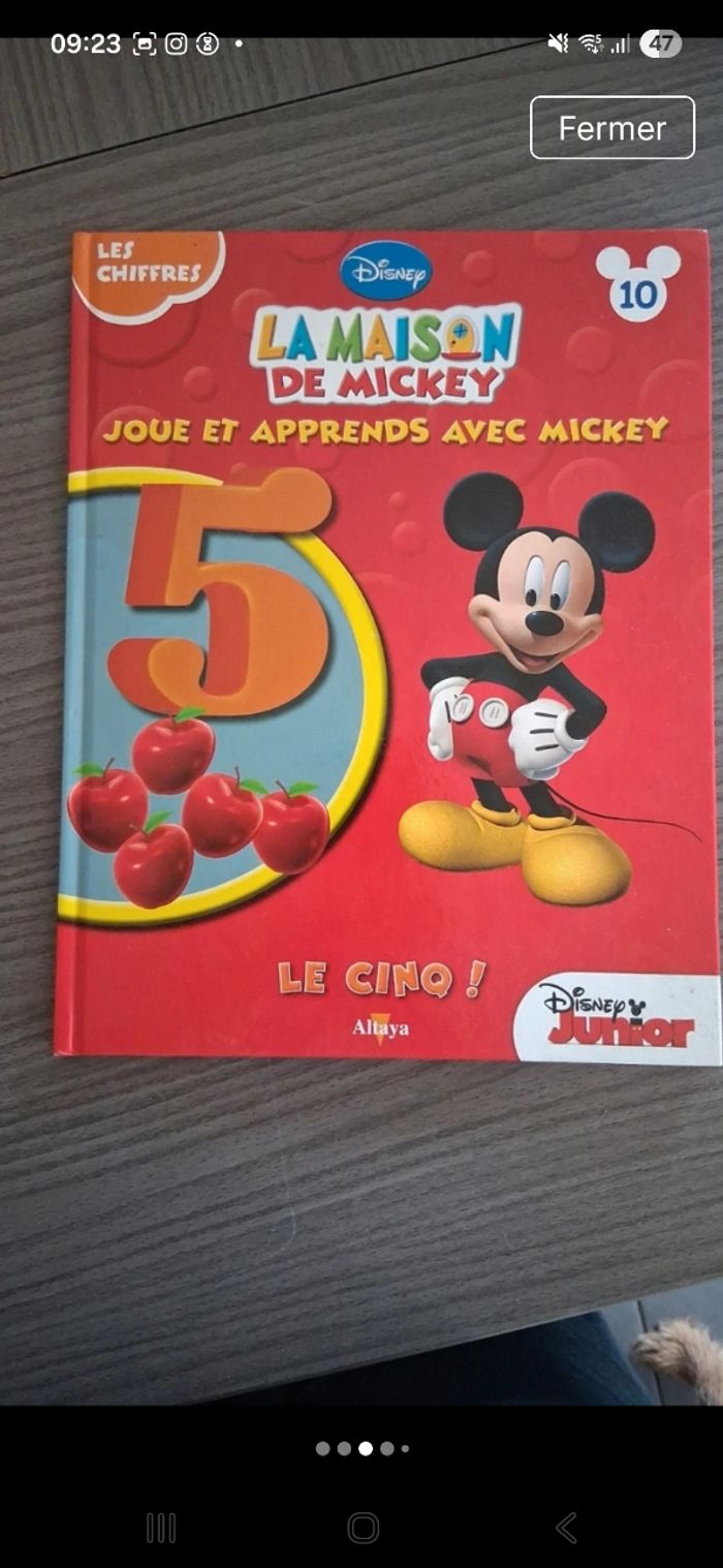 Livres la maison de Mickey Disney - photo numéro 3