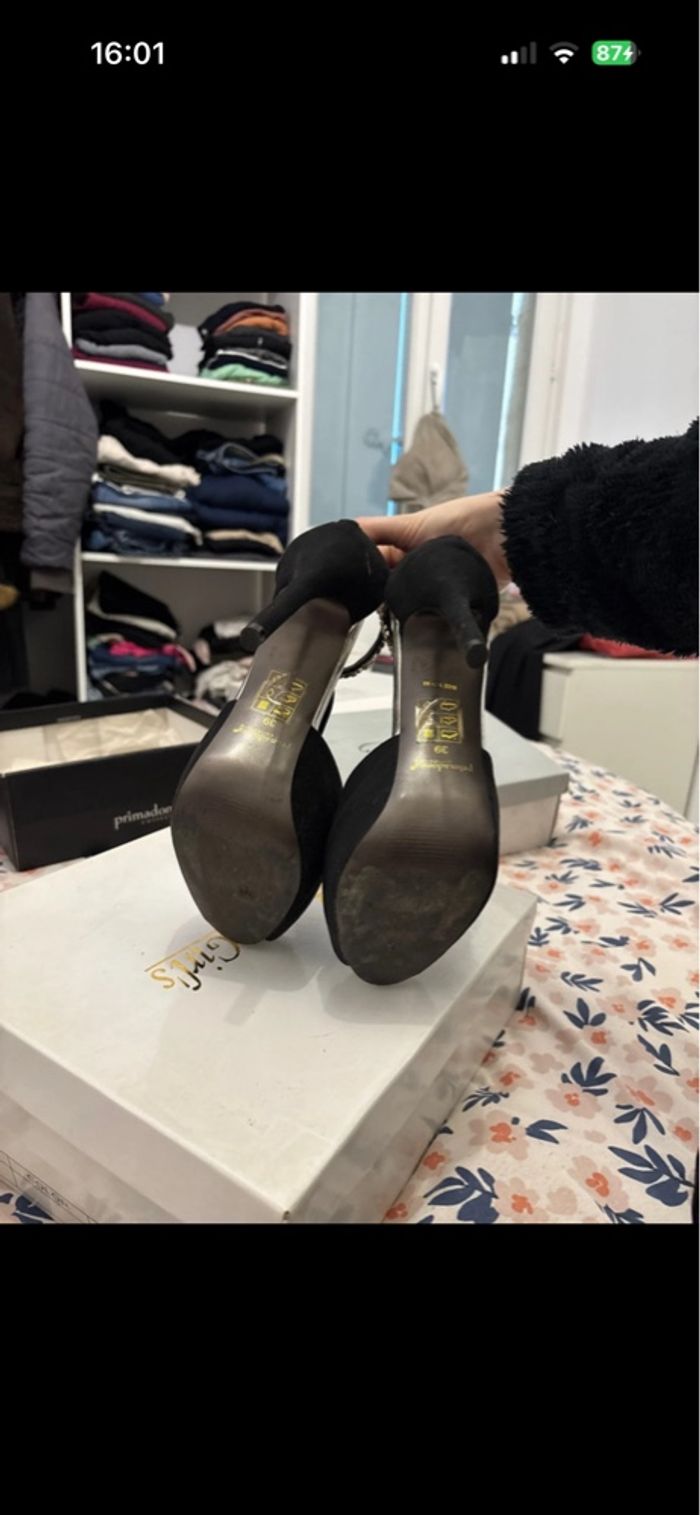 Talons à plate-forme noir - photo numéro 5