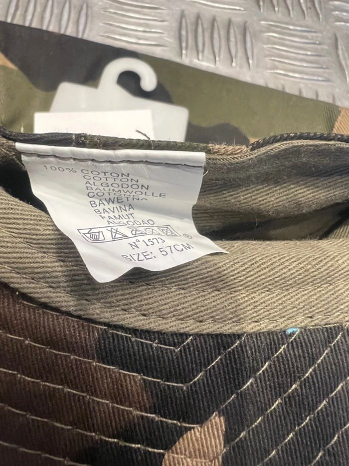 casquette M69 ce 1969 camouflage militaire armee neuf - photo numéro 5