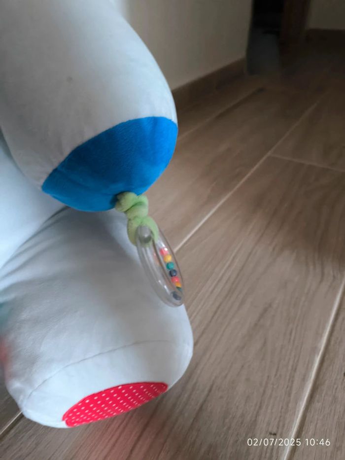 Peluche géante d'activités Axel l'hippo Oxybul - photo numéro 3