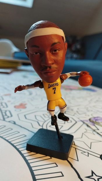 Petite figurine basketball NBA neuve Carmelo Anthony los Angeles Lakers