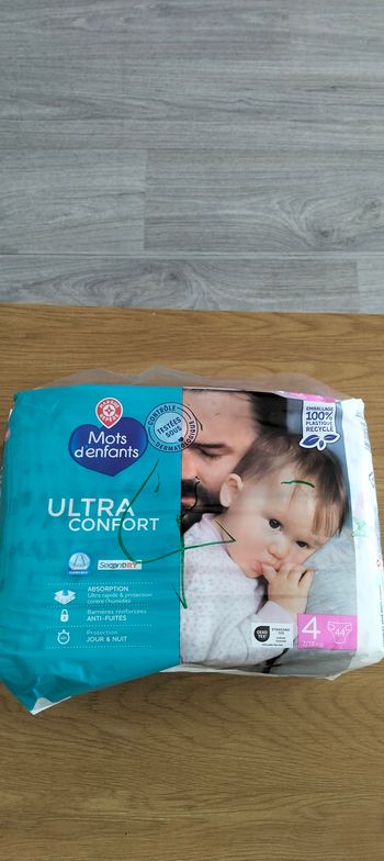 Couche taille 4 Mots d'enfant