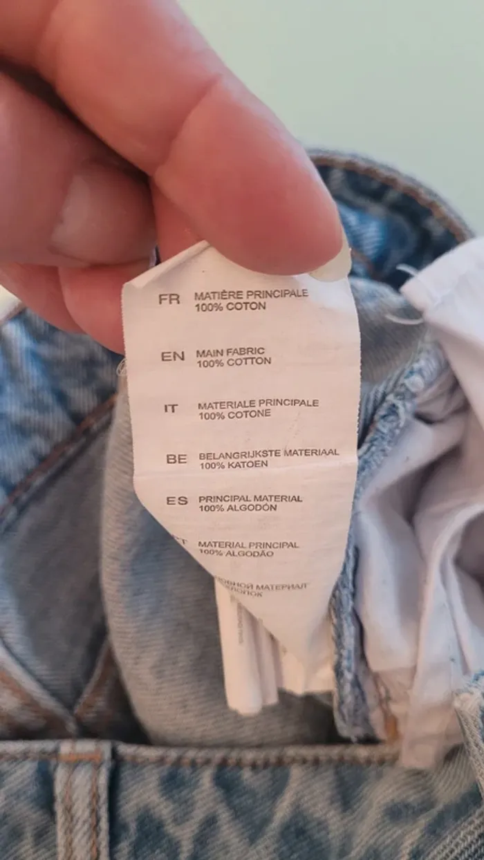 Jean Wideleg 100% coton - photo numéro 6