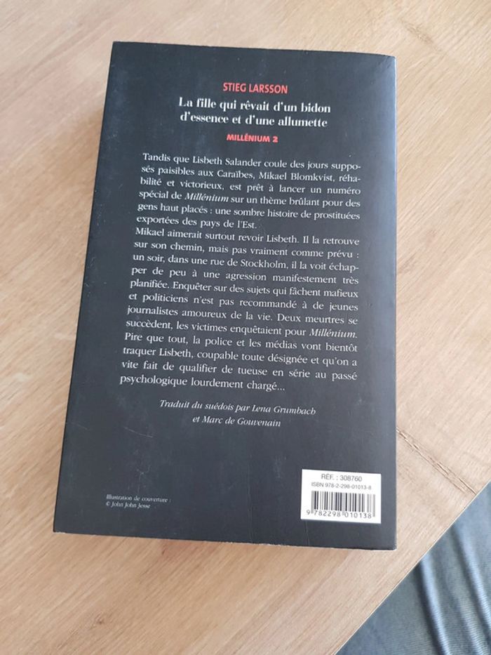 2 tomes de la trilogie culte Milénium - Stieg Larsson - photo numéro 5
