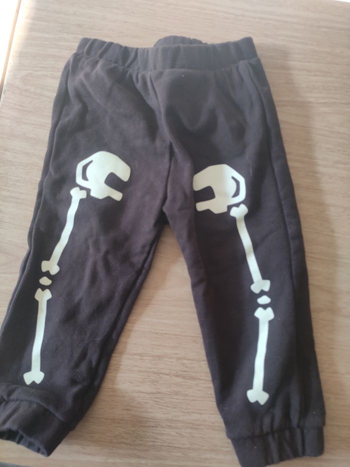 Jogging halloween squelette 24 mois - photo numéro 3