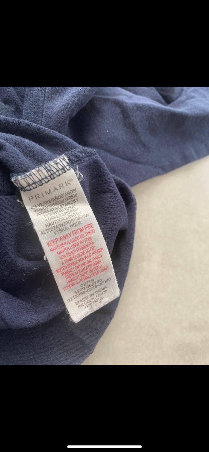 Tee shirt manches longues Primark 5 ans - photo numéro 9