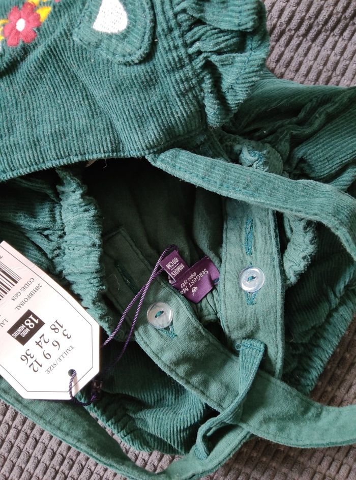 Barboteuse bébé fille 18 mois, sergent major - photo numéro 5