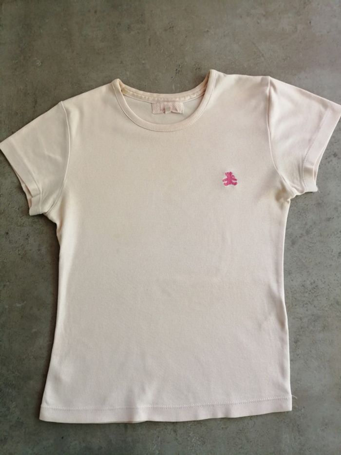 T-shirt rose Taille 1 Lulu Castagnette