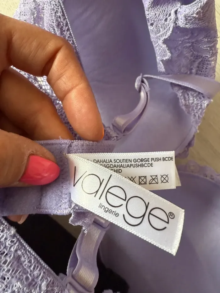 Soutien Valege mauve 95C - photo numéro 5