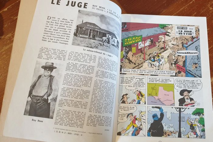 BD Lucky Luke - Le Juge - Dupuis souple 1978 - photo numéro 4