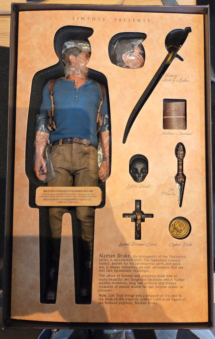 Figurine Nathan Drake Uncharted 1/6 Limtoys - photo numéro 2
