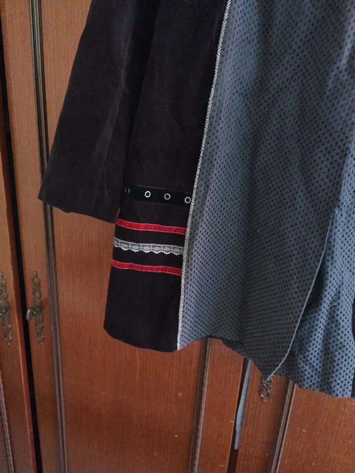 Manteau long cache cache - photo numéro 6