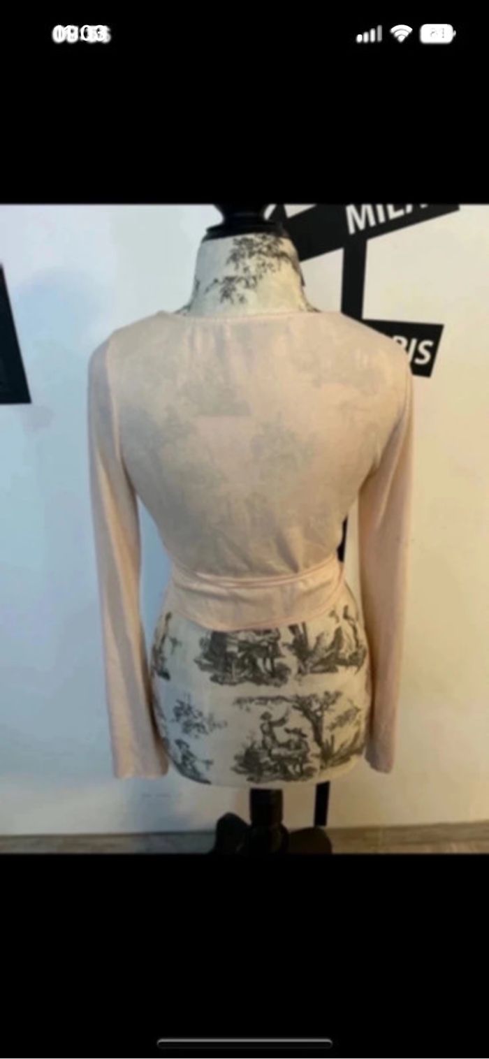 Jolie haut cache cœur taille L - photo numéro 6