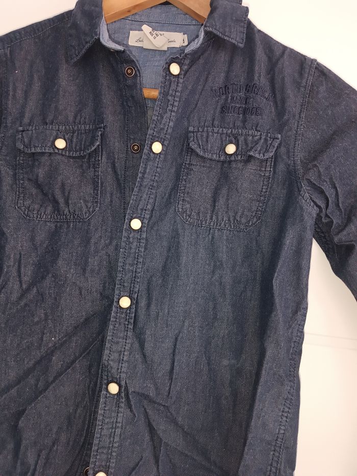 Chemise en jean garçon 10 ans - photo numéro 2
