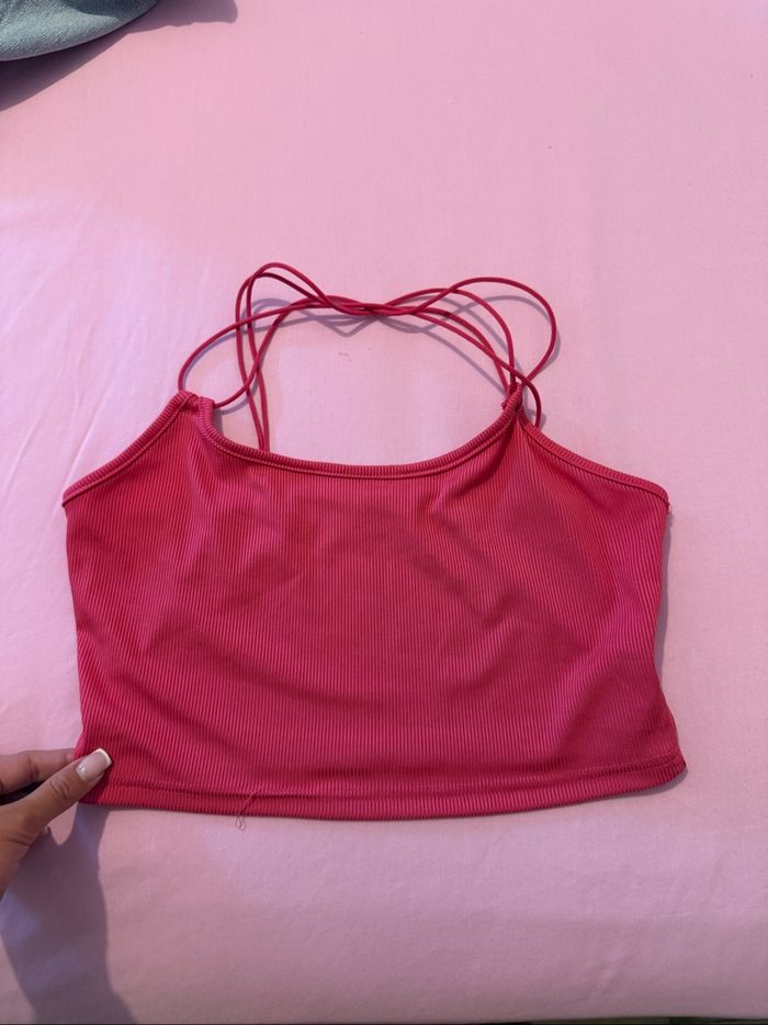 crop top rose
