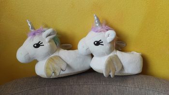 Chaussons licorne T21-22