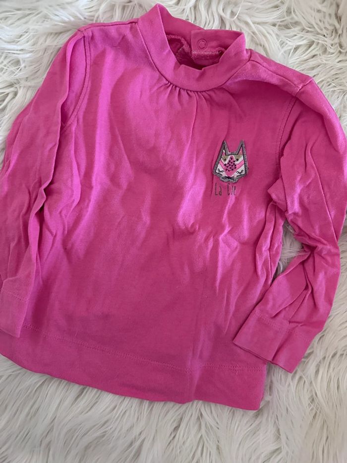Tee shirt manche longue taille 18 mois