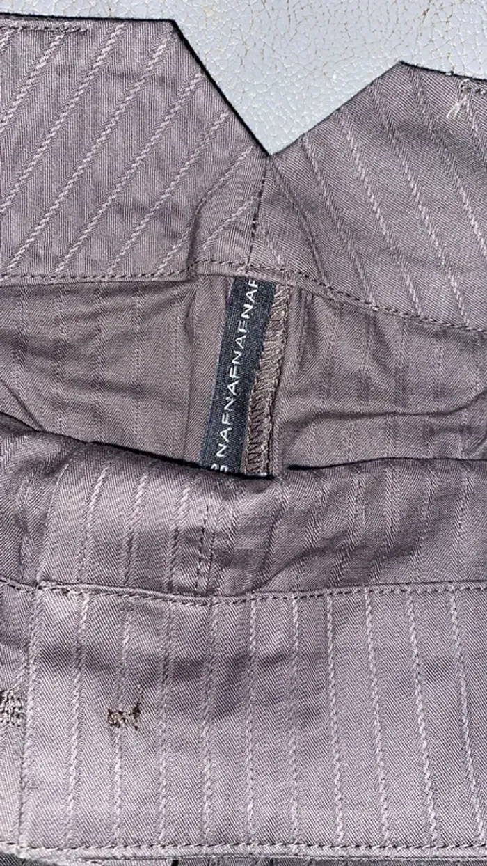 Jupe taille 40 marron nafnaf - photo numéro 2