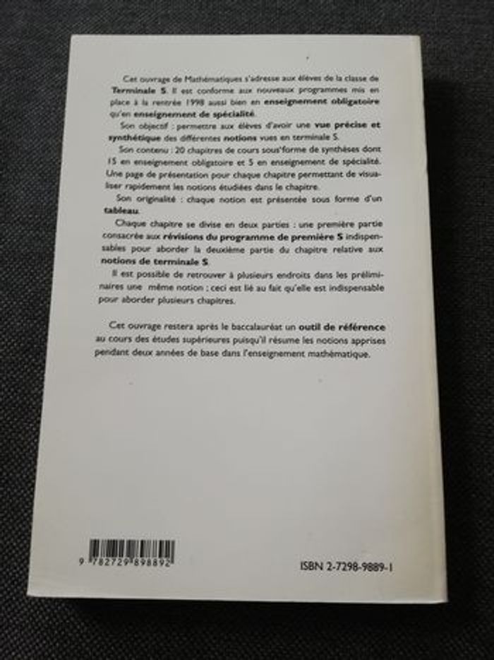 Résu maths terminale s - photo numéro 2