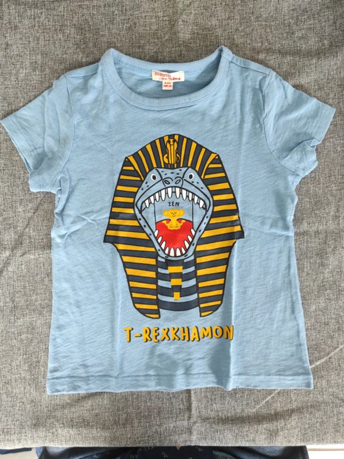 Tee-shirt pharaon serpent 🐍 4 ans DPAM