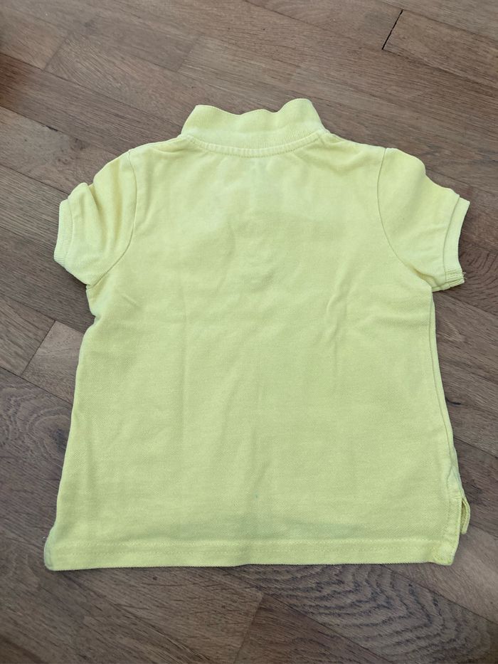 Polo jaune - photo numéro 2