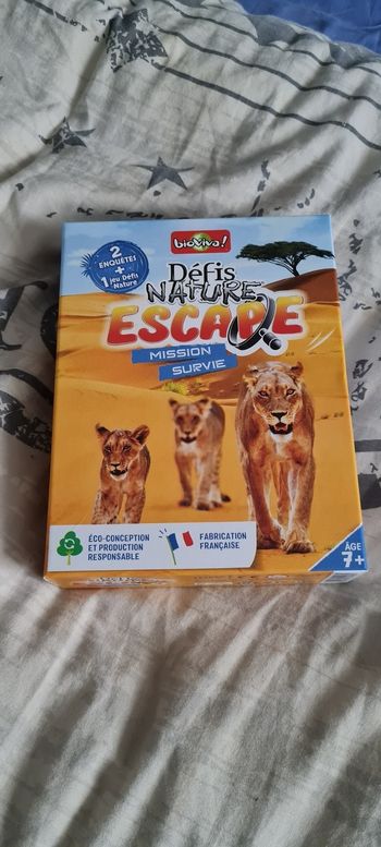 Jeu Escape game - 7 ans