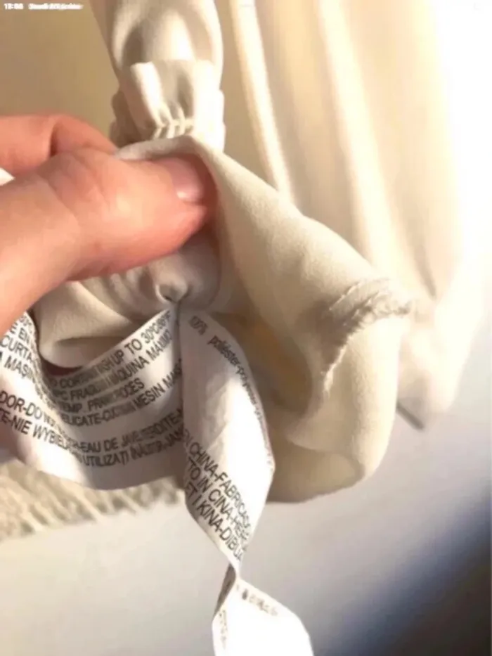 Blouse Zara manches longues et à Col Claudine taille S - photo numéro 16
