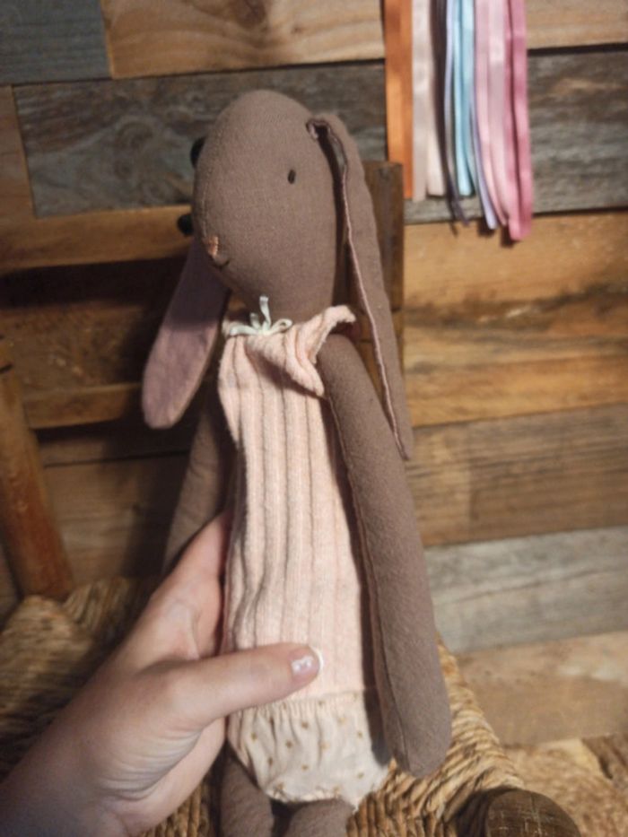 Peluche Maileg lapin bunny brown tbe - photo numéro 4