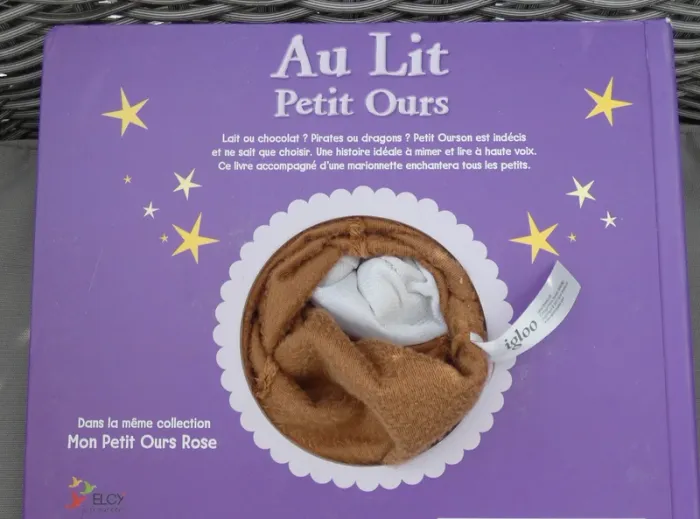 Adorable livre avec sa marionnette nounours - photo numéro 6