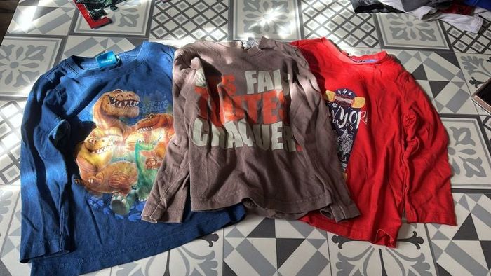 Lot 3 tee-shirt manches longues