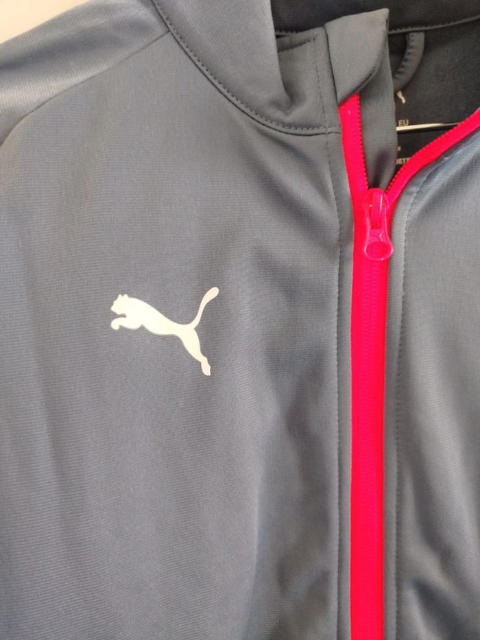 Veste puma bleue taille 40 - photo numéro 2