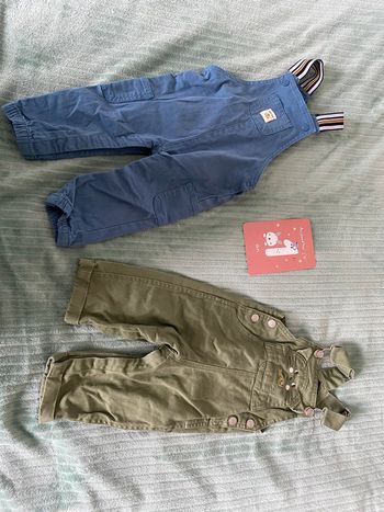 Lot de salopettes 12 mois