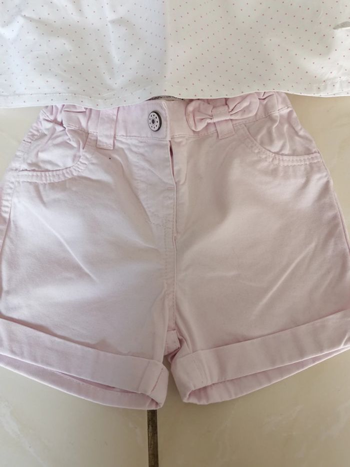 Short et blouse fille - photo numéro 2