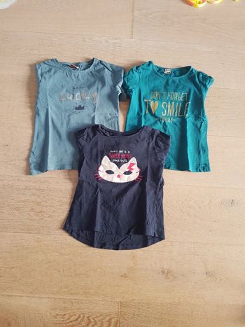 Tee shirt manches longues fille en 4 ans