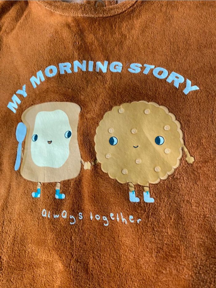 Pyjama velours 18 mois Kiabi - photo numéro 3