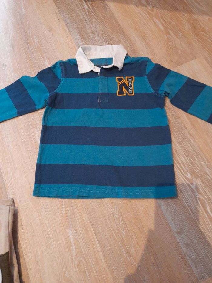 Polo manches longues 4ans