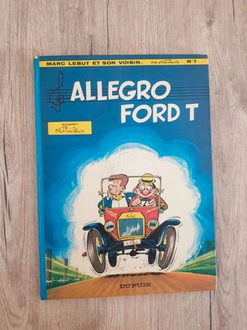 Bande dessinée Allegro  Ford T