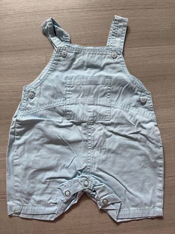 Salopette bleu clair 6 mois